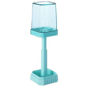 Ensemble de fournitures de vie pour dortoir étudiant : Boîte de rangement et support pour tasses, Gobelet pour brosse à dents électrique pour soins à domicile - Product Image 5