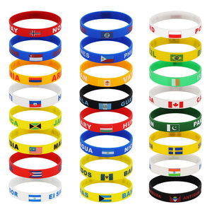 Personalized Gifts Custom Logo Rubber Silicone Game Day Sport Jewelry Embossed Promotional Wristbands <b>Mens</b> <b>Wrist</b> <b>Band</b> Bracelet - Product Image 4