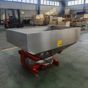 Épandeur de <span class=keywords><strong>sel</strong></span> et de sable tractable 800L en acier inoxydable avec boîte de vitesses suspendue pour engrais chimiques et pelouses - Product Image 5