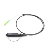LC UPC LC UPC Câble Fibre Optique Patch Extérieur Noir 5.0mm 7.0mm LSZH Monomode Multimode FTTA Câblage Station De Base