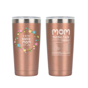 La migliore mamma di sempre regali Tumbler in acciaio inossidabile 20 once caffè e bottiglia d'acqua con coperchio-regalo ideale per la festa della mamma - Product Image 3