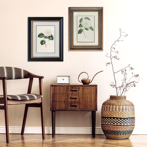 Tableau mural personnalisé pour la maison, nature morte avec fleurs, cadre en bois, grand format, style moderne, par un <span class=keywords><strong>artiste</strong></span> célèbre - Product Image 1