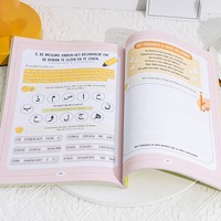 Brochure personnalisée de haute qualité en papier recyclé fantaisie, livre d'activités éducatives Perfect Bond pour l'apprentissage et les travaux scolaires des enfants