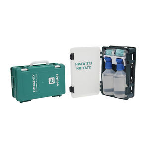 ชุดปฐมพยาบาลติดผนังแบบใหม่พร้อมสถานีล้างตาฉุกเฉินและชุดล้างตา 2 ขวดสำหรับคลินิก - Product Image 4