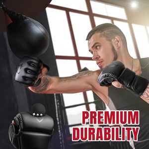 Wellshow Gants pour hommes femmes <span class=keywords><strong>Sac</strong></span> d'arts martiaux Gants <span class=keywords><strong>de</strong></span> <span class=keywords><strong>boxe</strong></span> avec paumes ouvertes Gants <span class=keywords><strong>de</strong></span> <span class=keywords><strong>boxe</strong></span> pour <span class=keywords><strong>sac</strong></span> <span class=keywords><strong>de</strong></span> <span class=keywords><strong>boxe</strong></span> Sparring - Product Image 5