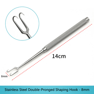 Retraktor Hidung Komposit Dua Cabang Instrumen Bedah Plastik Rhinoplasty Retraksi Jaringan Dalam Hidung - Product Image 4