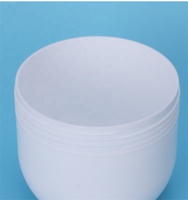 Pots cosmétiques en plastique PP recyclable avec couvercle à vis 8 oz/250 ml, emballage personnalisé, impression UV/sérigraphie pour crème corporelle/visage, vente en gros