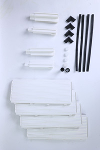 Verified Manufacturer Heavy Duty White Plastic Raised Garden <b>Beds</b> Elevated Planter Boxes for Balcony Landscape B2B - Product Image 6