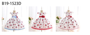 Outong – robe de Ballet en Tulle pour enfants de 3 à 10 ans, motif Floral, rose, robe princesse de plage pour filles, vente en gros - Product Image 6