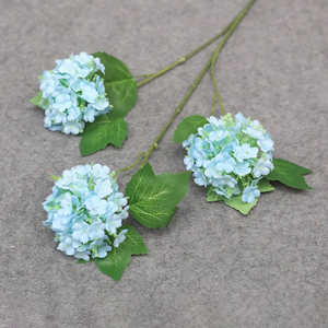 Arrangement d'hortensia de souffle de bébé artificiel bleu marine projets d'artisanat de bricolage pour le décor de douche de bébé pour la fête des mères Lotus de Pâques - Product Image 4