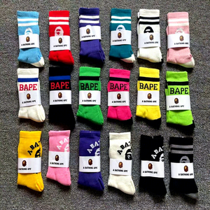 Calcetines Deportivos Transpirables de Algodón Tejido con Diseño de Cabeza de Mono Estilo Japonés para Hombre y <span class=keywords><strong>Mujer</strong></span>, Antideslizantes, con Base Acolchada - Product Image 4