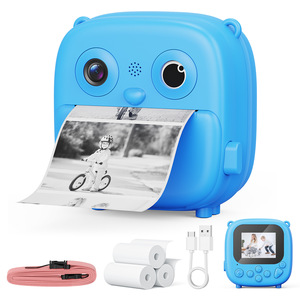 Kids <b>Camera</b> <b>With</b> <b>Printer</b> 2 Inch LCD 1080P Instant Photo Outdoor Toy For Children - Product Image 1