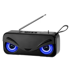 Customizable 2023 Tech-Savvy Owl Design Multifunctional Wireless Bluetooth Speaker with RGB Ambient Light