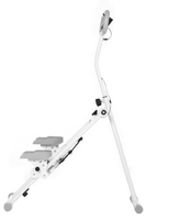 Machine d'escalade verticale pliable, simulateur de montagne, accoudoirs réglables, hauteur de pédale réglable, capacité 120 kg, pour la remise en forme à domicile