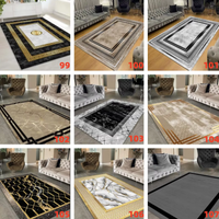 Confort redéfini Tapis en peluche pliables et ensembles Grand tapis pour chambre à coucher Salon Couloir Exercice et prière Utilisation - antidérapant