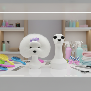 Cabeza <span class=keywords><strong>de</strong></span> Perro <span class=keywords><strong>de</strong></span> Peluche para Prácticas <span class=keywords><strong>de</strong></span> Peluquería Canina, Modelo <span class=keywords><strong>de</strong></span> Cabeza <span class=keywords><strong>de</strong></span> Perro para Prácticas <span class=keywords><strong>de</strong></span> Estilismo, Peluca para Perros, Estudio <span class=keywords><strong>de</strong></span> Peluquería Canina para Estudiantes - Product Image 2