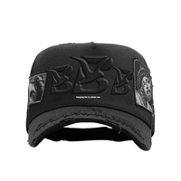 Casquettes de baseball sportives en daim G5 Sombrero Rude Hats Halloween avec broderie NY, motif bandana et design vieilli – Modèle commun