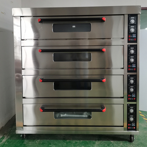 Horno de Panadería Profesional de 4 Niveles, Horno Eléctrico de 16 Bandejas para Panadería - Product Image 1