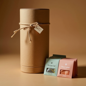 Tubo de Papel Kraft Ecológico Personalizado para Envasado de Granos de Café - Product Image 6