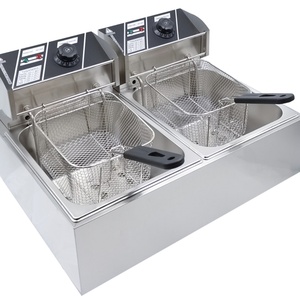 Friteuse électrique commerciale 3KW 220V Poulet frit et frites avec paniers à frire - Product Image 2