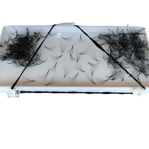 Caja de Empaque con Logotipo Personalizado, Extensiones de Pestañas de Volumen Suelto 5D, Camelia Sintética Natural, Fácil de Aplicar, Hechas a Mano - Product Image 5