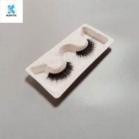 Emballage écologique de boîte de cils avec des insertions de plateau de papier de cils
