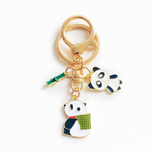 High Quality Printed Cartoon Series <b>Metal</b> Cultural Commemorative Pendant Keychains Wholesale Supplier - Product Image 1