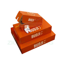 Boîte à Corn Dog Personnalisée en Gros avec Logo, Emballage Alimentaire en Papier pour Sandwich, Boîte à Corn Hot Dog, Boîte à Gâteau et Snacks