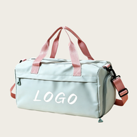 Sac de voyage imperméable pour femme, grande capacité, séparation sec/humide, sac de sport, sac de week-end léger avec compartiment à chaussures