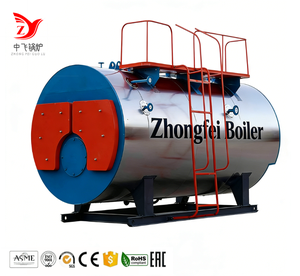 Chaudière à vapeur au gaz et au mazout Zhongfei WNS avec faible bruit de fonctionnement et environnement de travail confortable - Product Image 6
