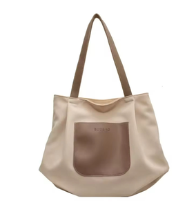 Bolso de lona moderno con dos correas para el hombro y cierre de broche, ideal para viajes de ocio y compras para mujeres. - Product Image 6