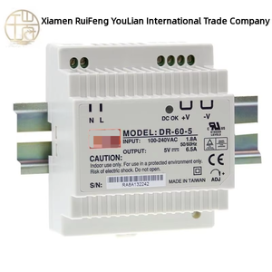 DR-60-12 54W 12V ราง4.5A แหล่งจ่ายไฟราง DIN - Product Image 1