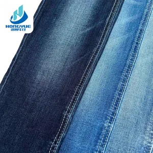 Stok bahan Jeans Denim produksi reguler pesanan jumlah besar kain tenun Denim kain alternatif Kualitas Bagus Untuk jins