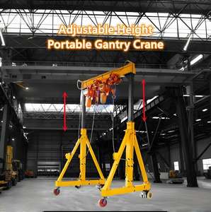 رافعة محمولة خفيفة 1 طن 2 طن 3 طن 5 طن رافعة صغيرة متنقلة رافعة رافعة رافعة - Product Image 2