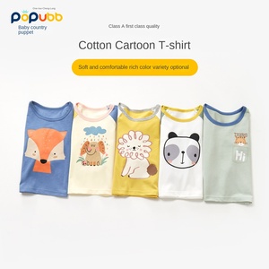 เสื้อยืดคอกลมแขนยาวผ้าฝ้ายใส่สบายสำหรับฤดูใบไม้ผลิและฤดูร้อน ซึมซับความชื้น นุ่มสบาย เหมาะสำหรับเด็กทุกเพศทุกวัย - Product Image 4