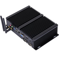 Mini PC industrial sin ventilador Partaker I7 1355U I5 1335U Win11 Ubuntu VGA HD LAN 2 * COM RS232 5 * USB2.0 2 * USB3.0 WOL IPC