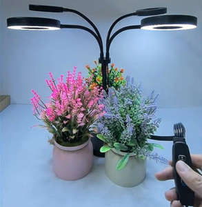 1-4 Heads Small LED Grow <b>Light</b> Full Spectrum Rotate LED Grow <b>Light</b> Timed Dimming LED Grow <b>Light</b> Indoor Plant Herbs Lettuce Basil - Product Image 4