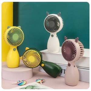 Ventilador de Mano Portátil Mini de Alta Calidad de 250 mAh con Forma de Gatito para Marketing, Regalo Promocional Pequeño para Clientes/Invitados/Empresas - Product Image 2