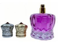 Bouteille de Parfum en Verre Vide Personnalisée de Luxe à Marque Privée avec Boîte, 30ml 50ml 100ml, pour Emballage Vaporisateur, MOQ 1000 Pièces
