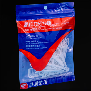 Confezionato singolarmente 100 pezzo di filo interdentale Per confezione monouso in plastica e carta Per picnic e feste - Product Image 3