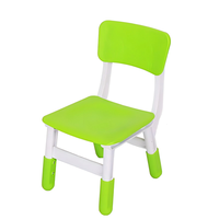 Chaise d'éveil réglable en plastique écologique pour enfants, anti-cyphose, avec dossier de sécurité certifié, pour la maison et l'école