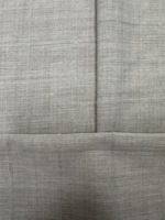 Tissu en chenille à carreaux léger OEM 125 g/m² 100 % polyester pour robe femme