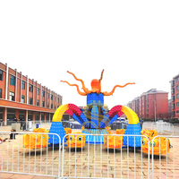 Manège Octopus Rotatif en Acier Certifié CE pour Enfants et Adultes – Expérience Sûre et Amusante pour Parcs d'Attractions, Centres Commerciaux et Parcs Thématiques