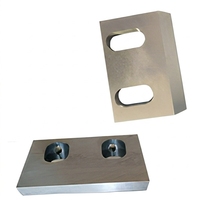 Lames de broyeur personnalisées SKD11/9CrSi, couteaux de broyage durables pour le recyclage du plastique, du bois et du caoutchouc