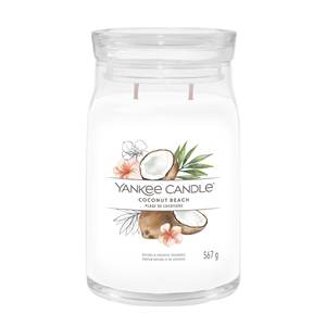 Yankee Candle - Candela Grande in Vaso con 2 Stoppini, Profumo Cocco e Spiaggia - Product Image 1
