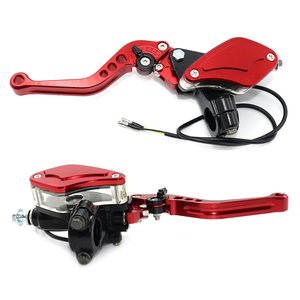 Poignée de course de moto universelle réglable <span class=keywords><strong>pompe</strong></span> de frein <span class=keywords><strong>hydraulique</strong></span> embrayage <span class=keywords><strong>levier</strong></span> d'embrayage de frein de moto - Product Image 1