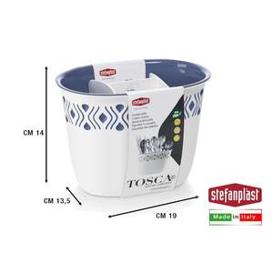 Escurridor de Cubiertos Grande Tosca, Porta Cubiertos con Escurridor de Agua, 4 Compartimentos - Product Image 1