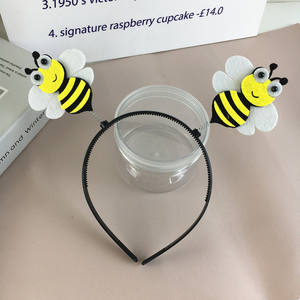 Bandeau de printemps de conception d'<span class=keywords><strong>insecte</strong></span> mignon pour les enfants accessoire de cheveux de bande de cheveux en plastique de style simple pour des festivals et des représentations - Product Image 3