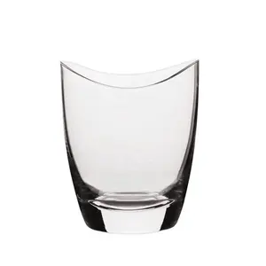 Vaso de cristal personalizado para Whisky, vaso de cristal con forma Irregular, creativo