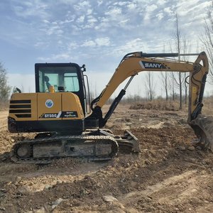 Miniexcavadora Multifuncional SANY SY55C de 5.5 Toneladas con Motor |   Potencia de 55.4KW, Cucharón de 0.2m y Diversos Accesorios - Product Image 6